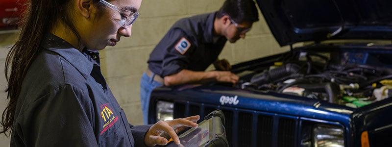 The Automotive Cluster at Edison High School (MCPS)